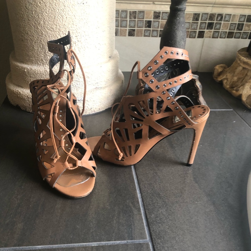 Carmel color heels.
